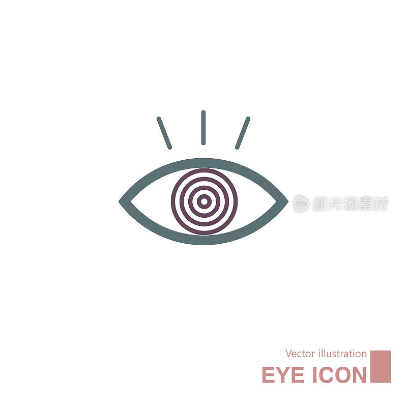 eye icon的设计理念。